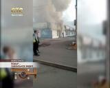 Пожар - уникальное видео...